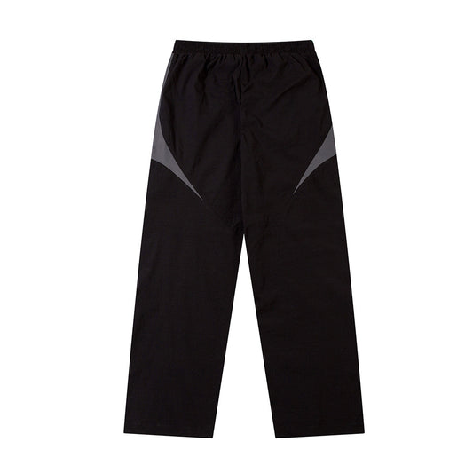 Panel Drawstring Straight Sporty Pants WN25767