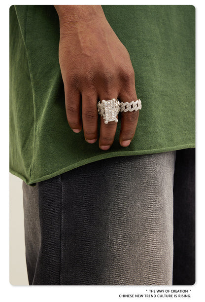 Washed Damage Oversize Short Sleeve T-Shirt WN6068