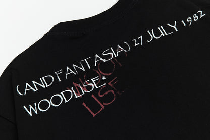 Graphic Letter Print Short Sleeve T-Shirt WN26028