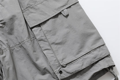 Multi Pocket Cargo Half Pants WN26754