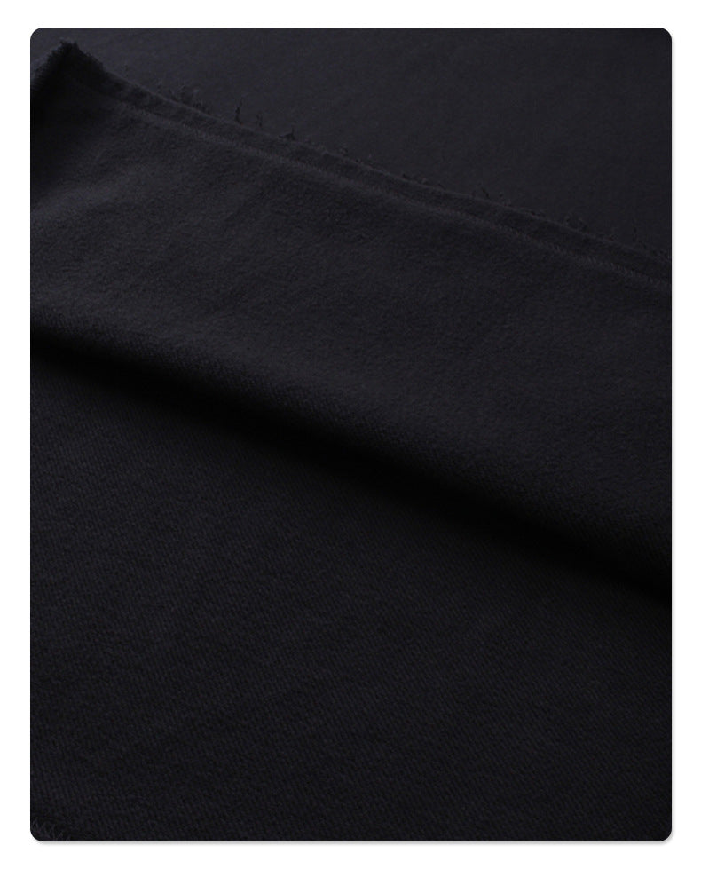 Cut-off Design Thumb Hole Oversize Hoodie WN9982