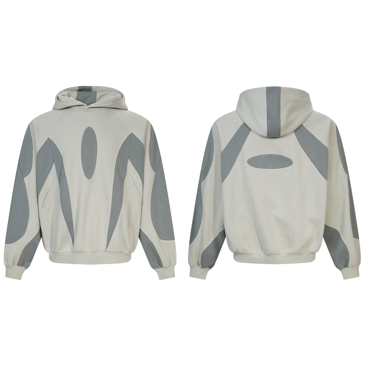 Panel Raglan Design Hoodie WN25562
