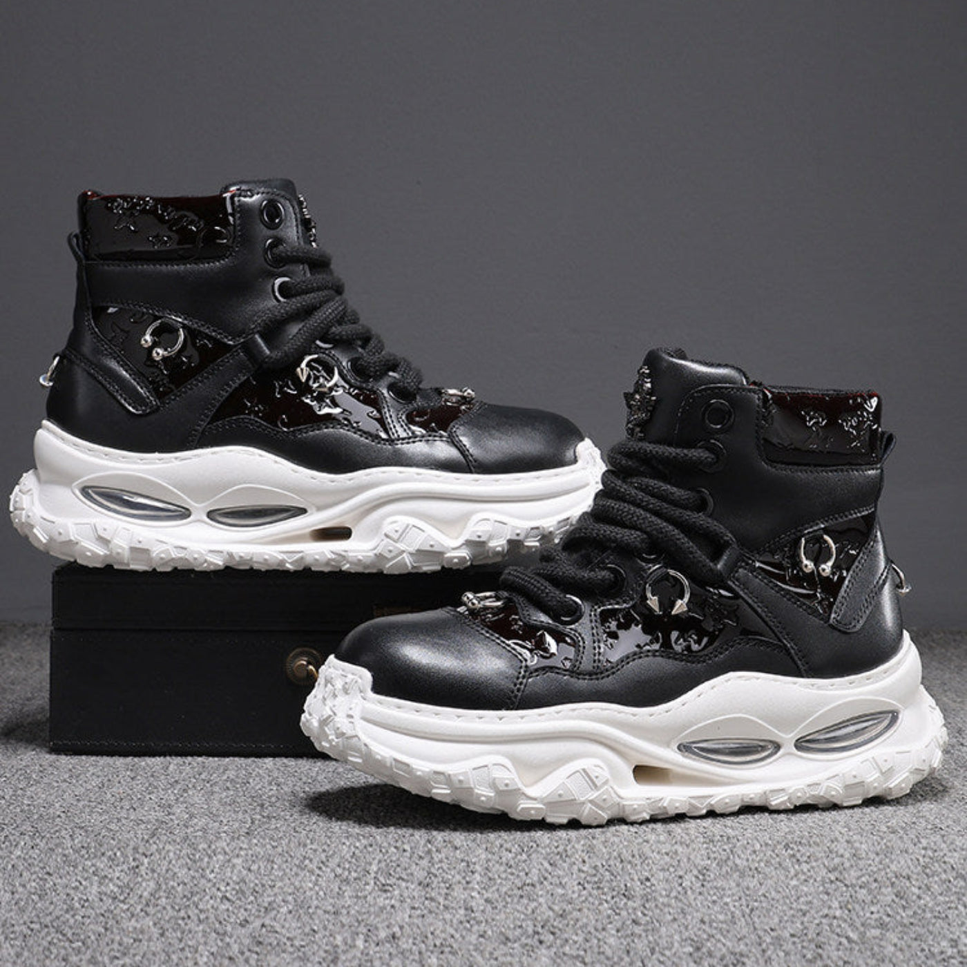 High-Top Lace-Up Sneakers WN23296