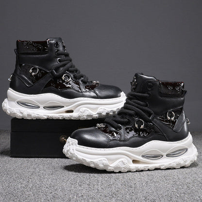 High-Top Lace-Up Sneakers WN23296