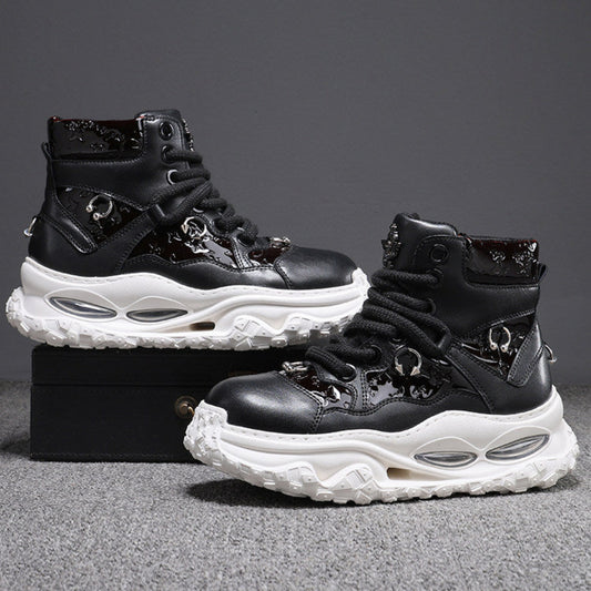 High-Top Lace-Up Sneakers WN23296