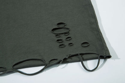 Damage Wash Heavyweight Oversize Short Sleeve T-Shirt WN16115