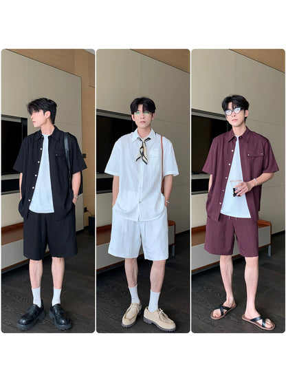 Short Sleeve Shirt & Half Pants Setup WN20445
