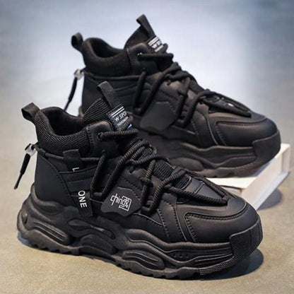 High-Top Thick Sole Comfortable Workwear Shoes WN23397