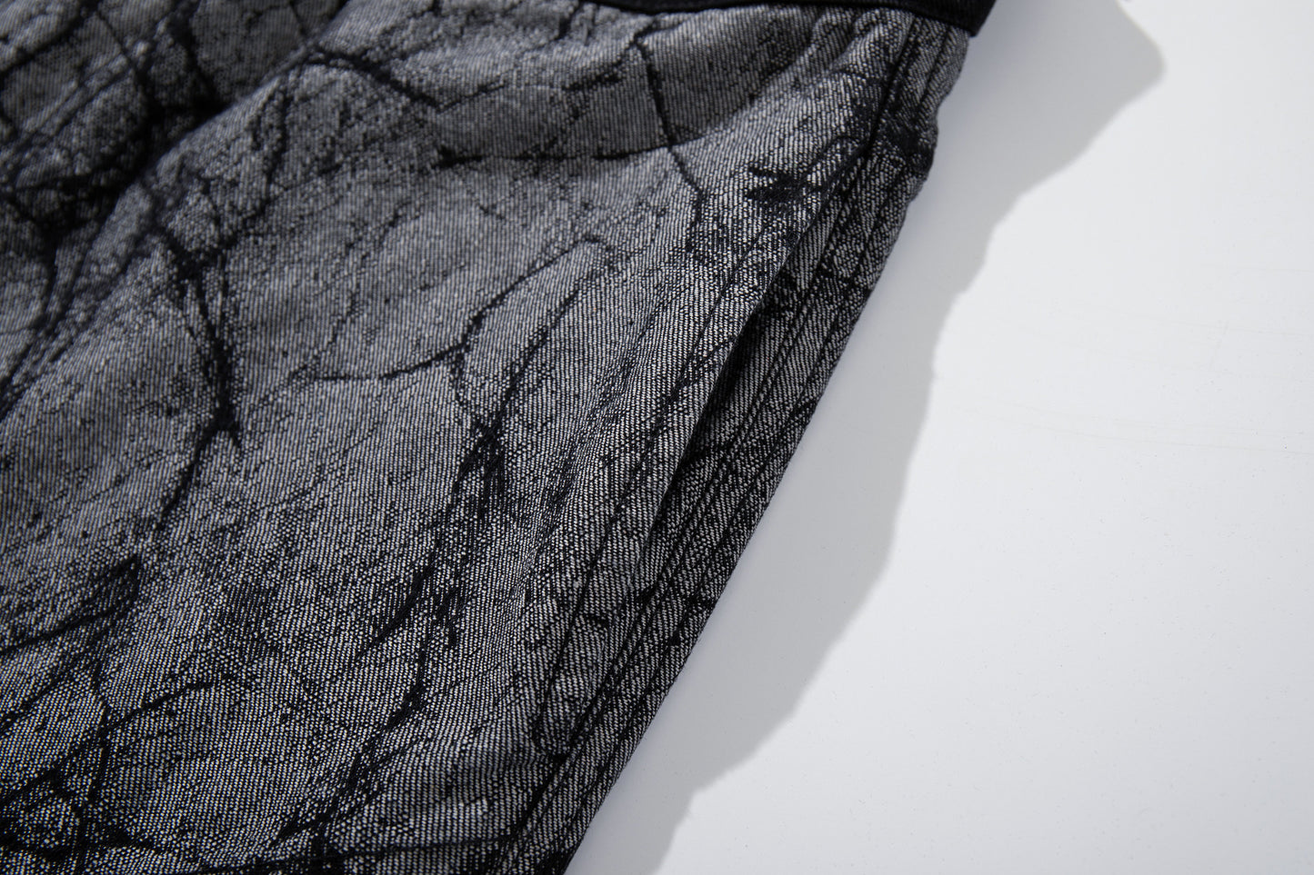 Deconstructed Irregular Wide Leg Denim Jeans WN23051