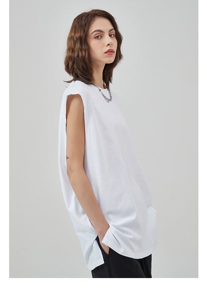 Oversize Sleeveless T-shirt WN6637
