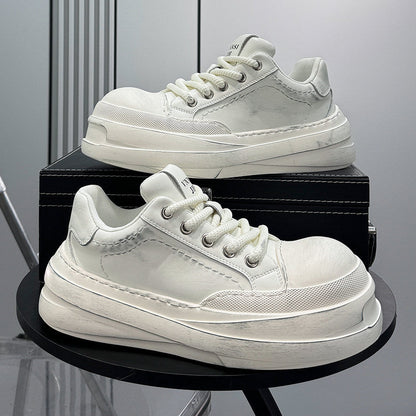 Lace Up Platform Thick Sole Sneakers WN24638