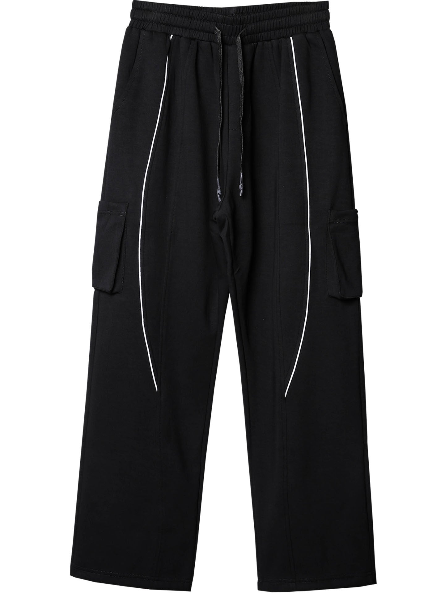 Reflective Stripe Functional Cuffed Cargo Pants WN22578