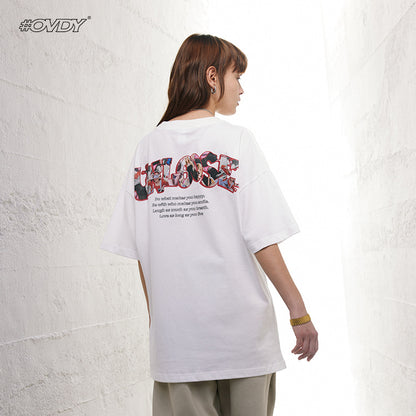 Anime Graphic Oversize Short Sleeve T-Shirt WN12474