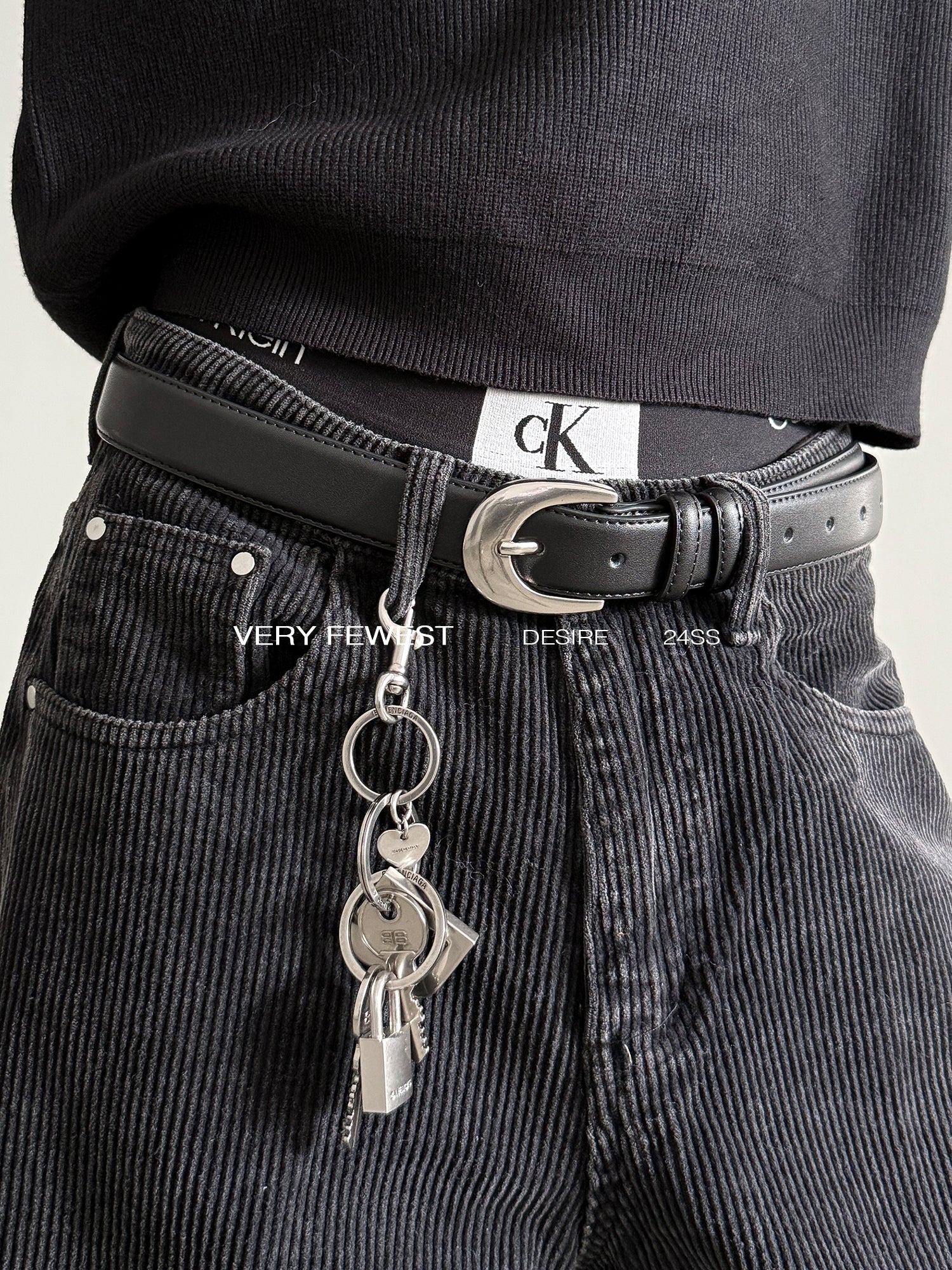 Metal Buckle Genuine Leather Belt WN15278