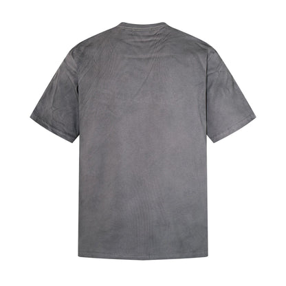 Portrait Letter Print Short Sleeve T-Shirt WN25545