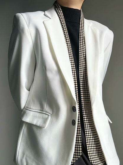 Checkered Stripes Scarf WN19669