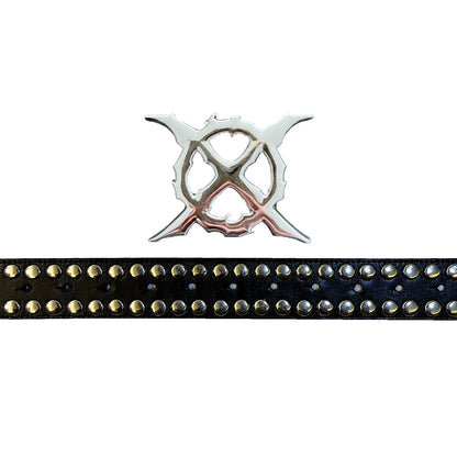 Logo Detachable Buckle Genuine Leather Belt WN17208