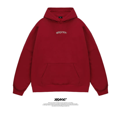 Fleece Oversize Pullover Hoodie WN9832