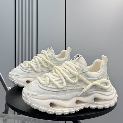 Breathable Platform Height-Increasing Dad Sneakers WN24776