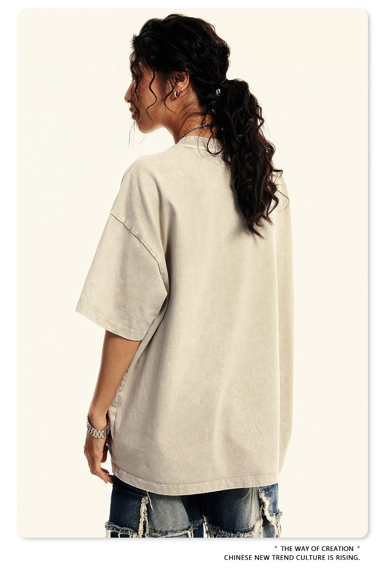 Washed Heavyweight Short Sleeve T-Shirt WN6334