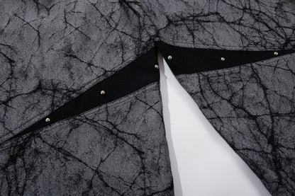 Deconstructed Irregular Wide Leg Denim Jeans WN23051