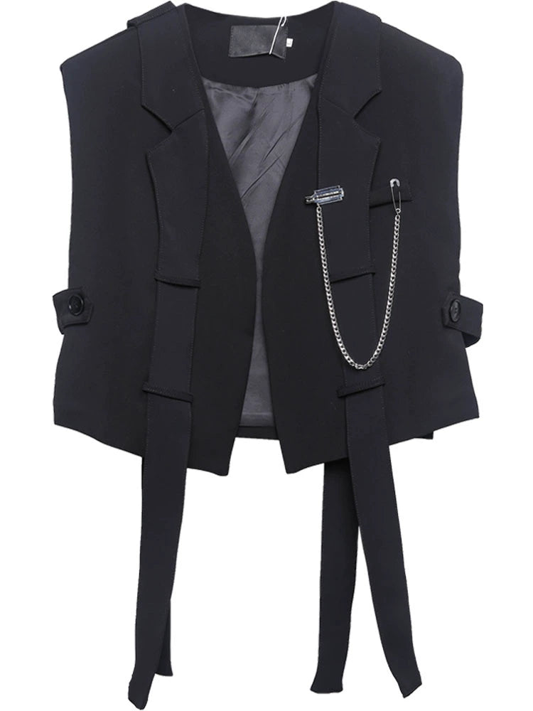 Strap Design Functional Vest WN22465