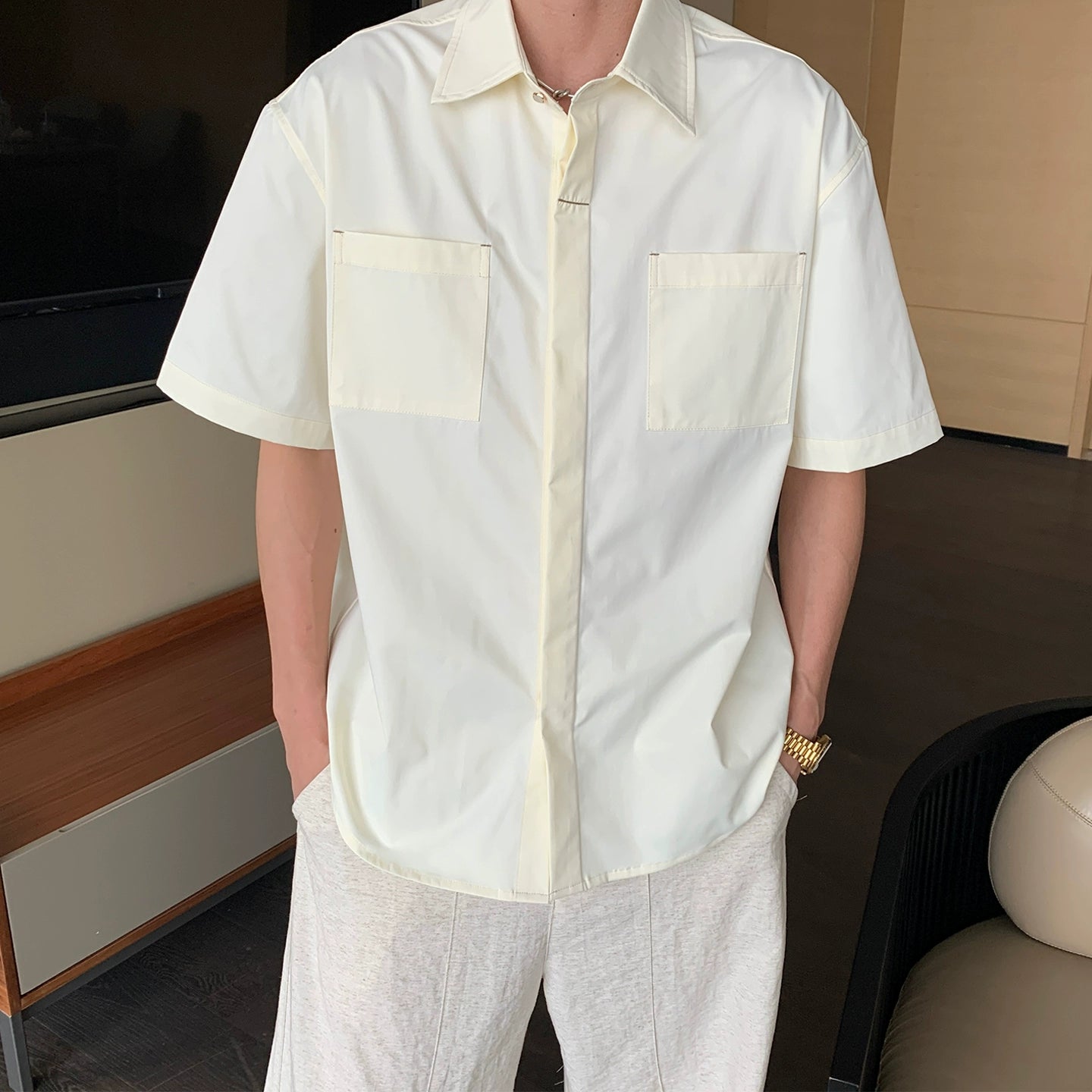 Cooling Wrinkle-Free Short Sleeve Shirt WN20432