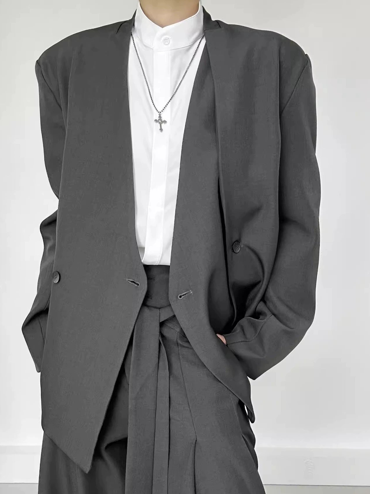 Ribbon Detail Tailored Jacket WN19616