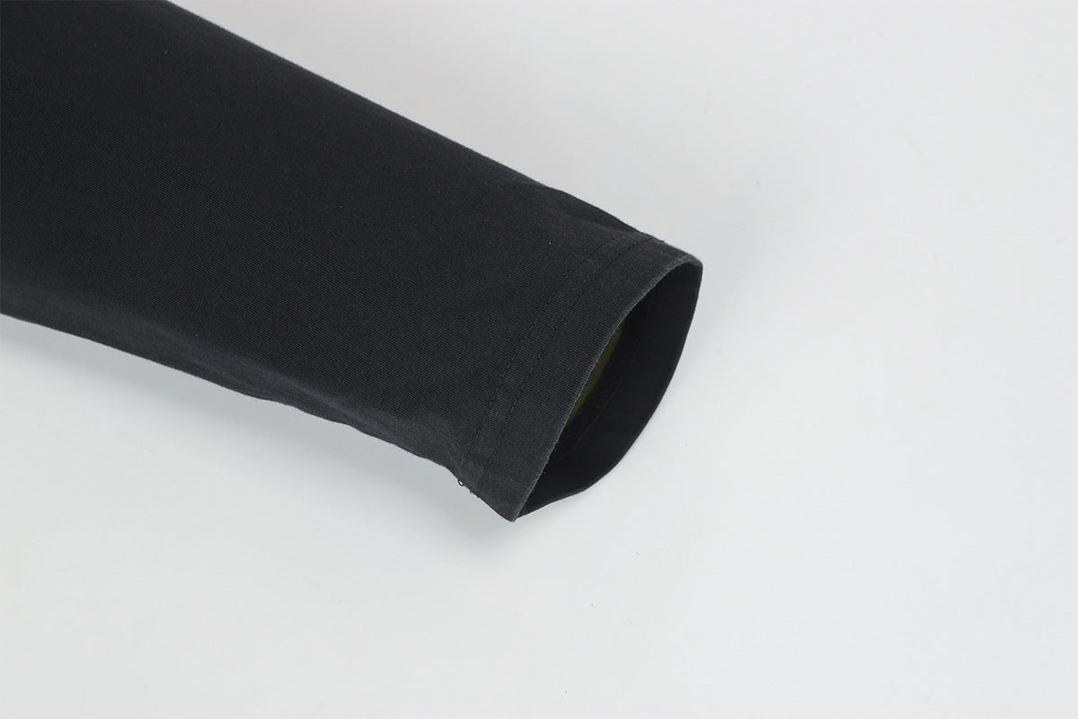 Washed Damage Long Sleeve T-Shirt WN23053