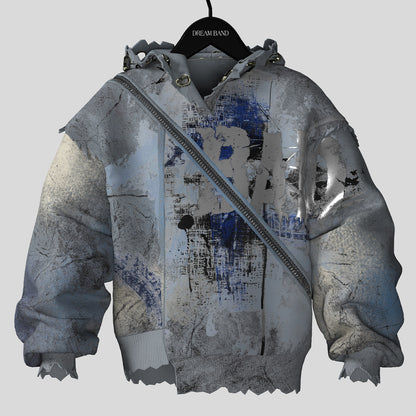 Deconstruction Damage Oversize Pullover Hoodie WN27104