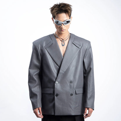 Structured Oversize Tailored Jacket WN20634