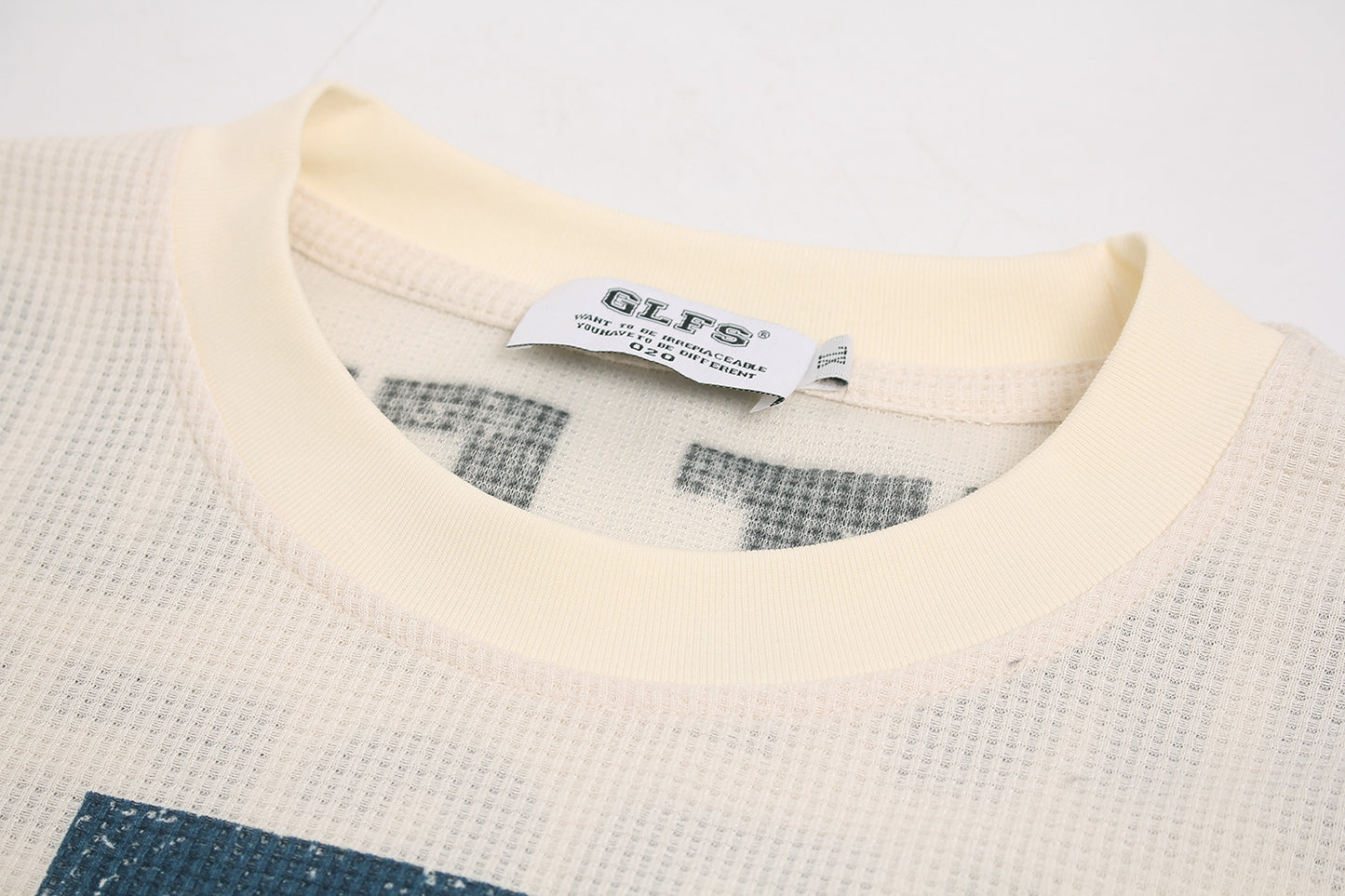 Portrait Graphic Waffle Long Sleeve T-Shirt WN26010