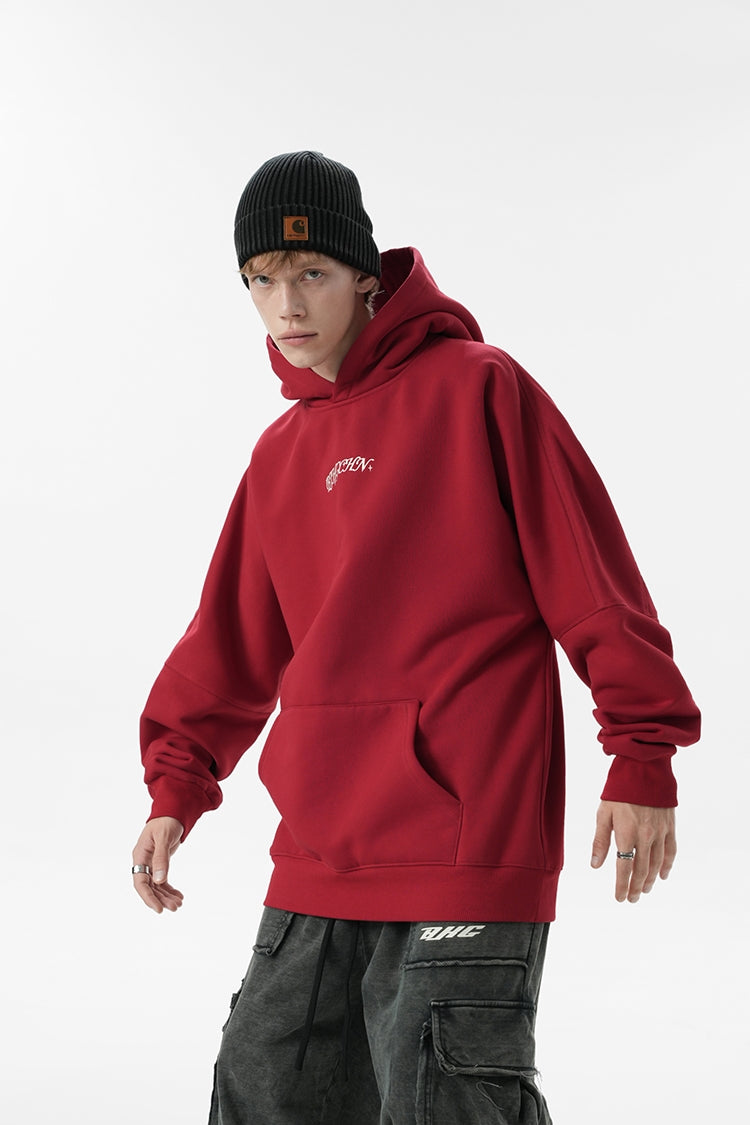 Fleece Oversize Pullover Hoodie WN9832