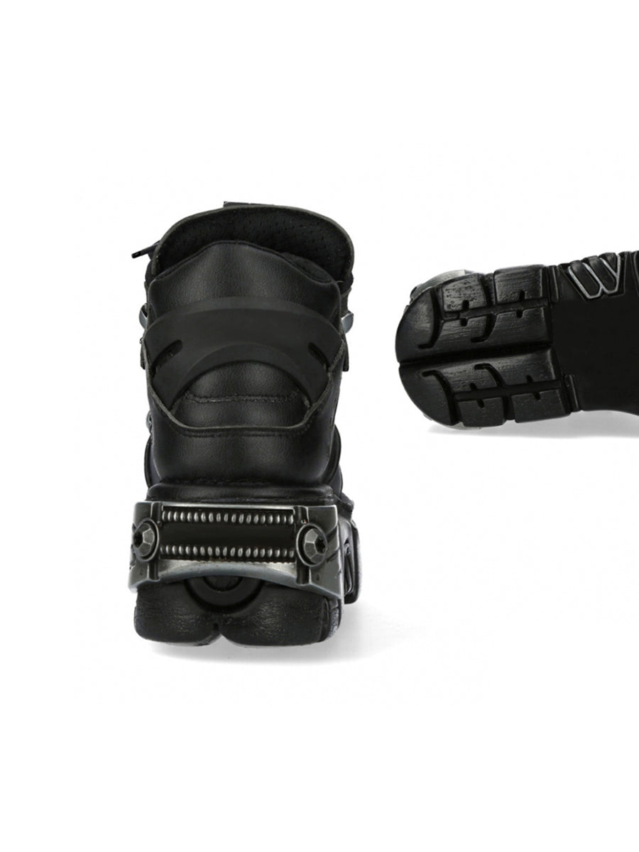 Chunky Sole Derby Metal Design Shoes WN19190