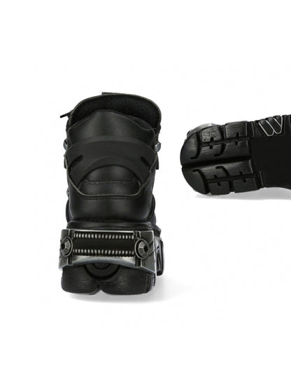 Chunky Sole Derby Metal Design Shoes WN19190