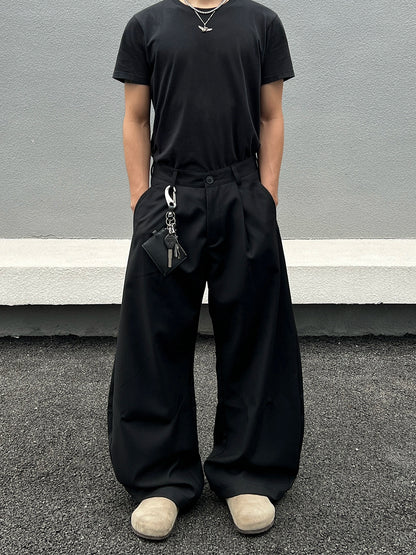 Draping Wide Leg Trousers WN19398