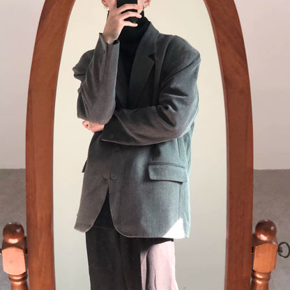 Shoulder-Pad Oversize Tailored Jacket WN21614