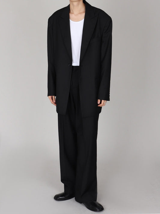 Oversize Tailored Jacket & Trousers Setup WN11778