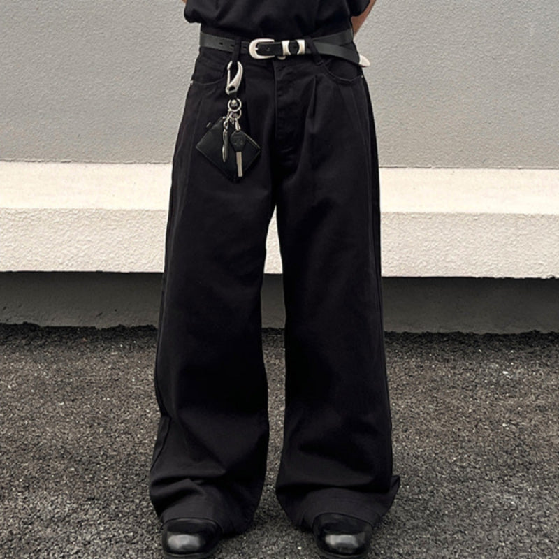 Wide-Leg Straight Pants WN19584