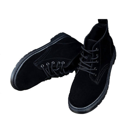 Lace-Up Mid-Calf Boots WN24523
