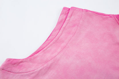 Gradient Star Studs Tank Top WN25541