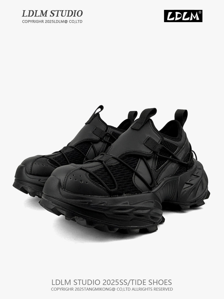 Mesh Thick Sole Sporty Sneakers WN21252