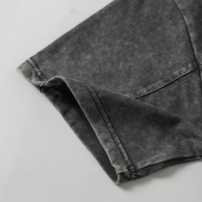 Studs Washed Short Sleeve T-Shirt WN26765