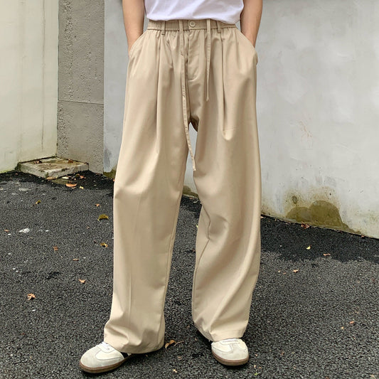 Drawstring Wide Leg Trousers WN24920