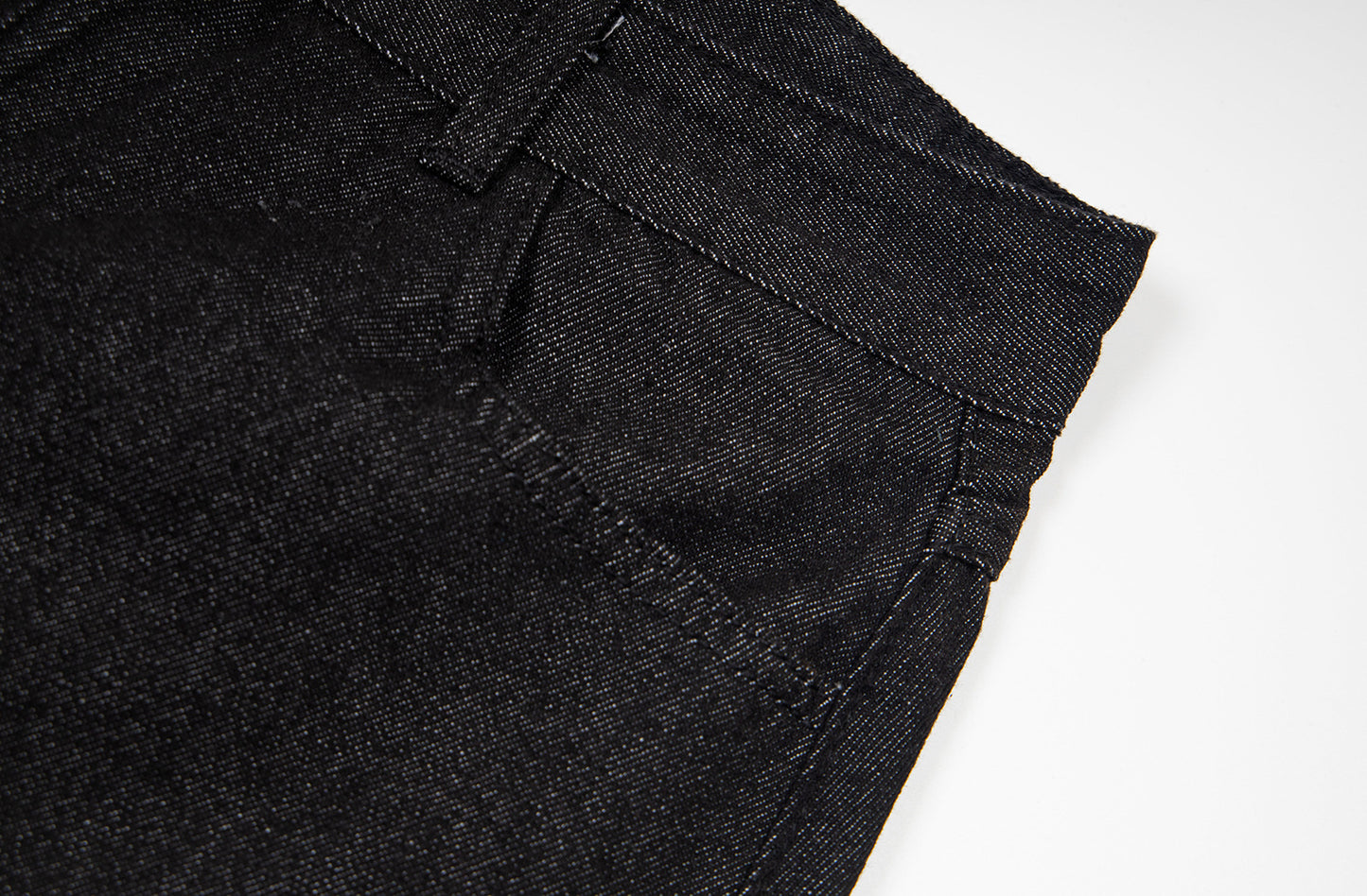 Washed Wide Leg Denim Short Pants WN25572