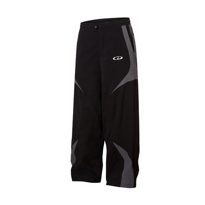 Panel Drawstring Straight Sporty Pants WN25767