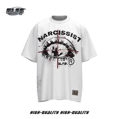 Artwork Eye Graphic Short Sleeve T-Shirt WN26429