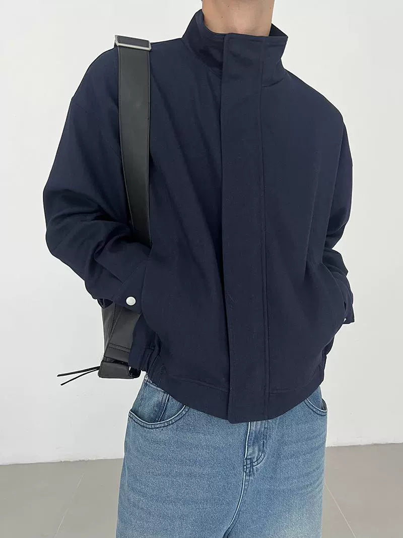 Stand Neck Short Jacket WN21562