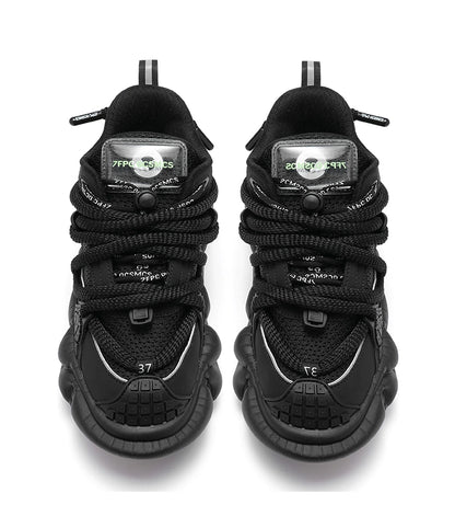 Mecha Chunky Sole Mesh Design Shoes WN19194