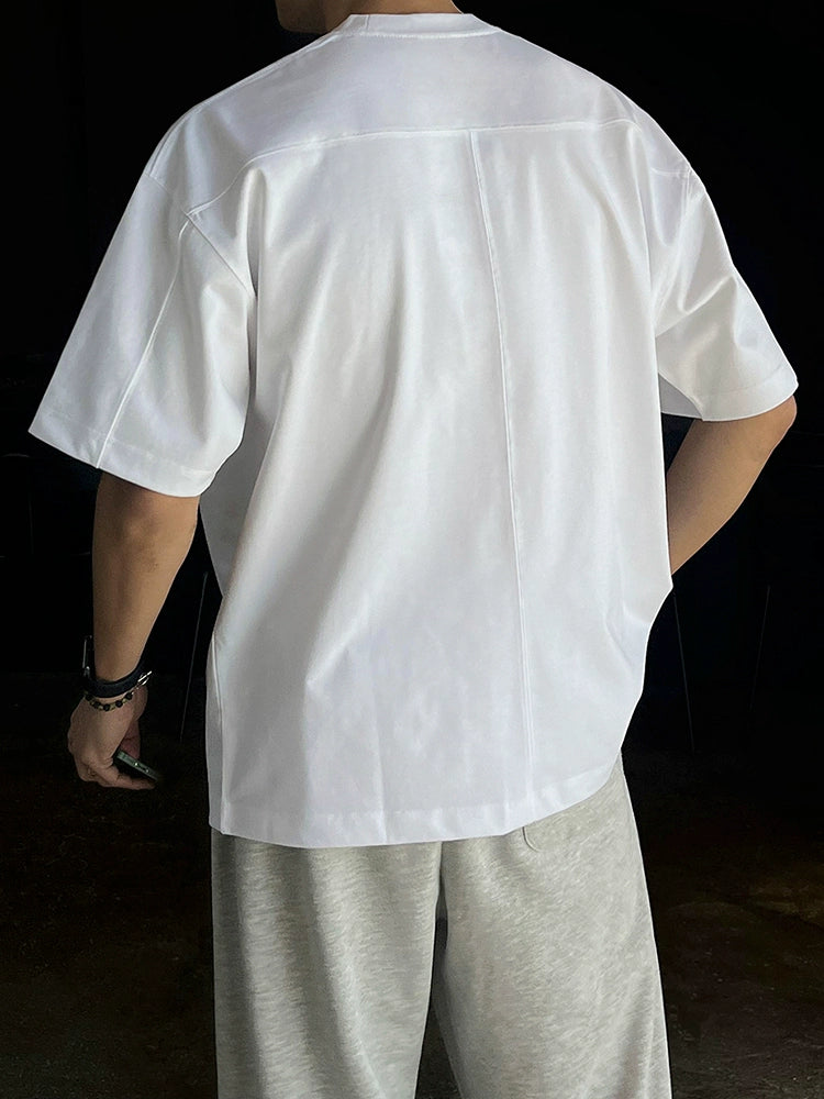 Plain Oversize Short Sleeve T-Shirt WN20294